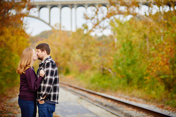 Amy & Bryan: Engagement Session at Station Road Bridge and the Brecksville Reservation