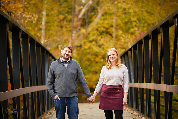 Amy & Bryan: Engagement Session at Station Road Bridge and the Brecksville Reservation