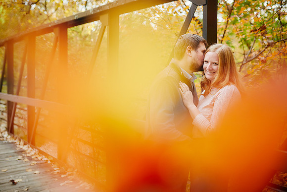 Amy & Bryan: Engagement Session at Station Road Bridge and the Brecksville Reservation