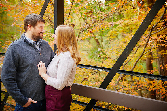 Amy & Bryan: Engagement Session at Station Road Bridge and the Brecksville Reservation