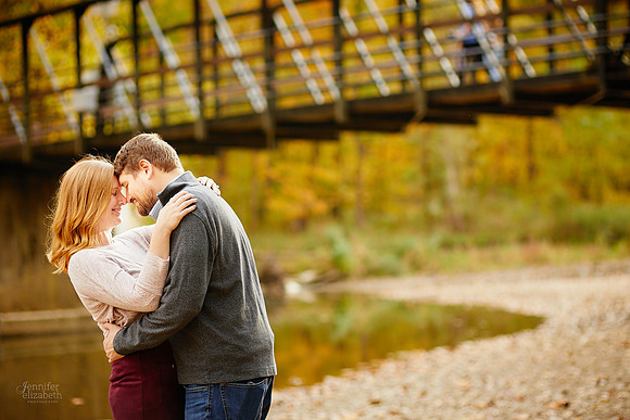 Amy & Bryan: Engagement Session at Station Road Bridge and the Brecksville Reservation