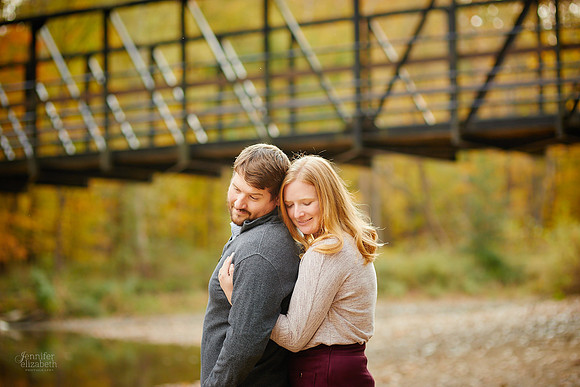 Amy & Bryan: Engagement Session at Station Road Bridge and the Brecksville Reservation