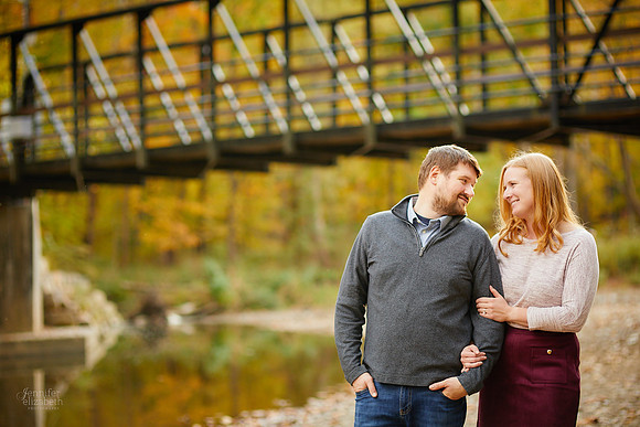 Amy & Bryan: Engagement Session at Station Road Bridge and the Brecksville Reservation