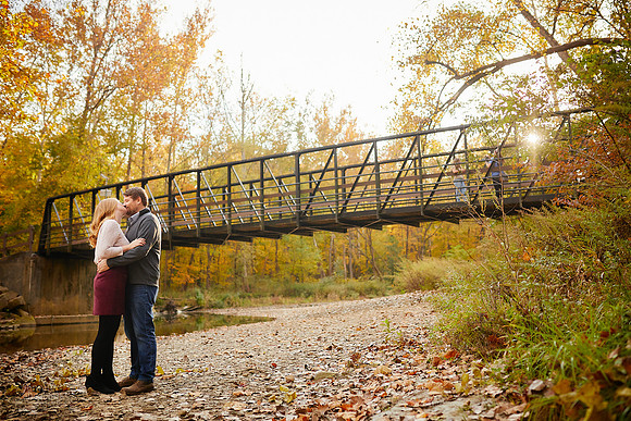 Amy & Bryan: Engagement Session at Station Road Bridge and the Brecksville Reservation