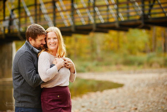 Amy & Bryan: Engagement Session at Station Road Bridge and the Brecksville Reservation