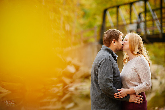 Amy & Bryan: Engagement Session at Station Road Bridge and the Brecksville Reservation
