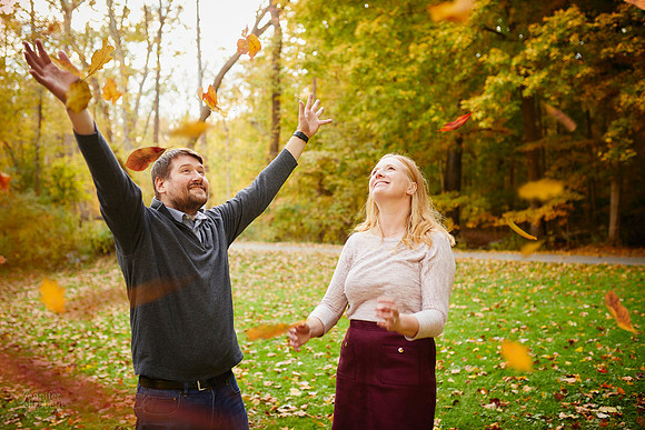 Amy & Bryan: Engagement Session at Station Road Bridge and the Brecksville Reservation