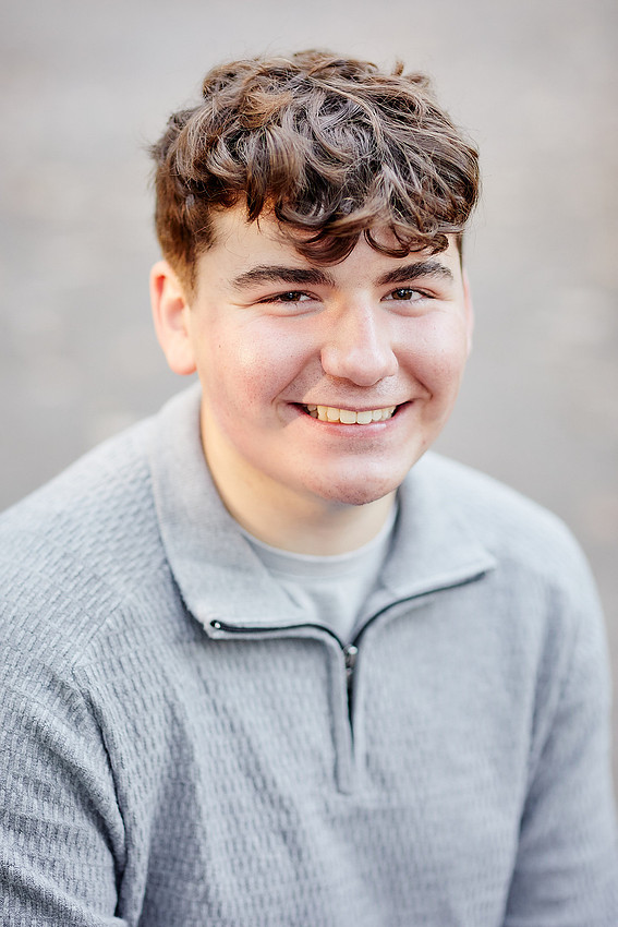Jake: Senior Session at David Fortier Park in Olmsted Falls