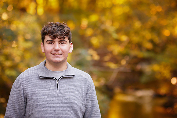 Jake: Senior Session at David Fortier Park in Olmsted Falls