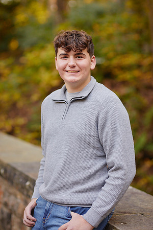 Jake: Senior Session at David Fortier Park in Olmsted Falls