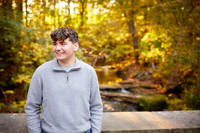 Jake: Senior Session at David Fortier Park in Olmsted Falls