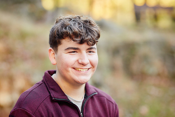 Jake: Senior Session at David Fortier Park in Olmsted Falls