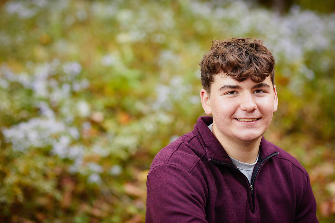 Jake: Senior Session at David Fortier Park in Olmsted Falls