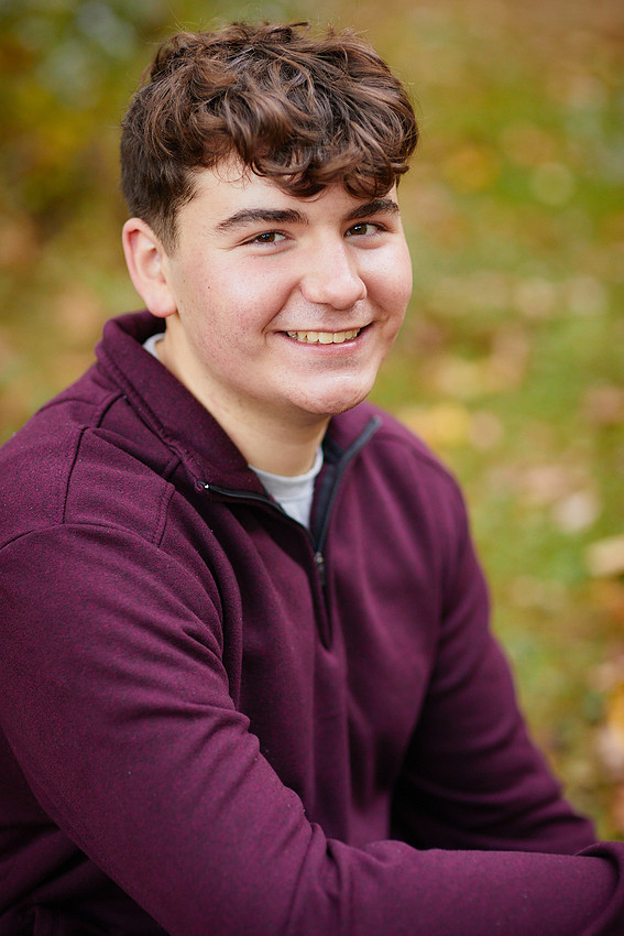 Jake: Senior Session at David Fortier Park in Olmsted Falls