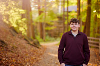 Jake: Senior Session at David Fortier Park in Olmsted Falls