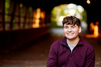 Jake: Senior Session at David Fortier Park in Olmsted Falls