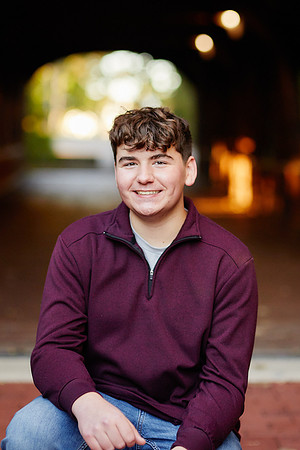 Jake: Senior Session at David Fortier Park in Olmsted Falls