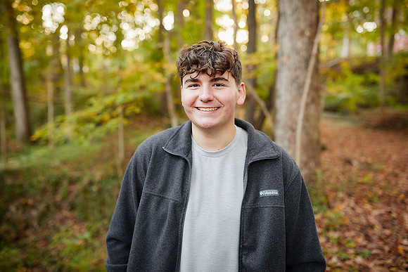 Jake: Senior Session at David Fortier Park in Olmsted Falls