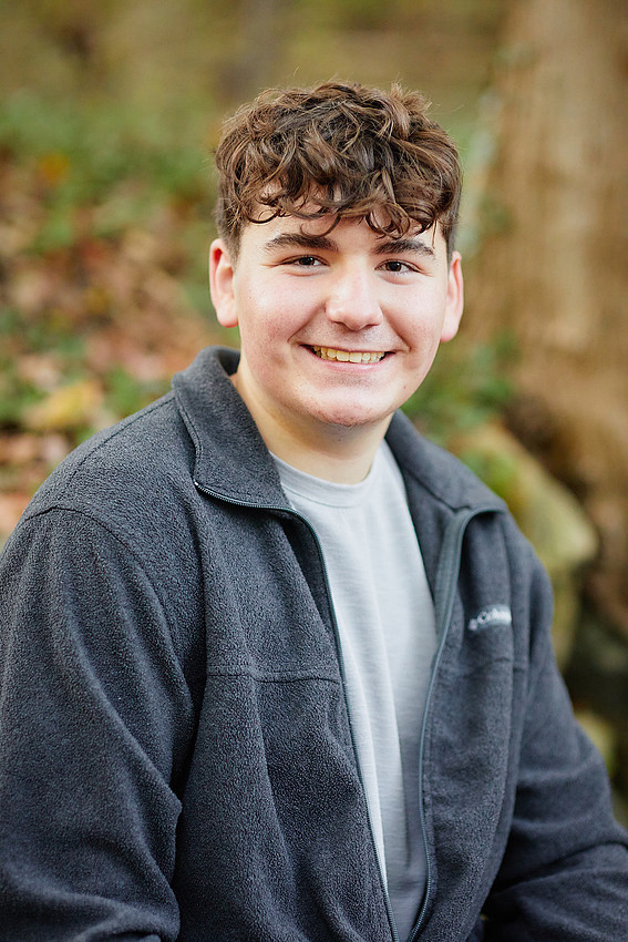 Jake: Senior Session at David Fortier Park in Olmsted Falls