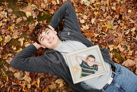 Jake: Senior Session at David Fortier Park in Olmsted Falls