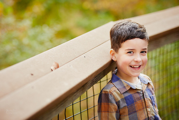 The M Family: Portrait Session at Horseshoe Lake Park in Shaker Heights
