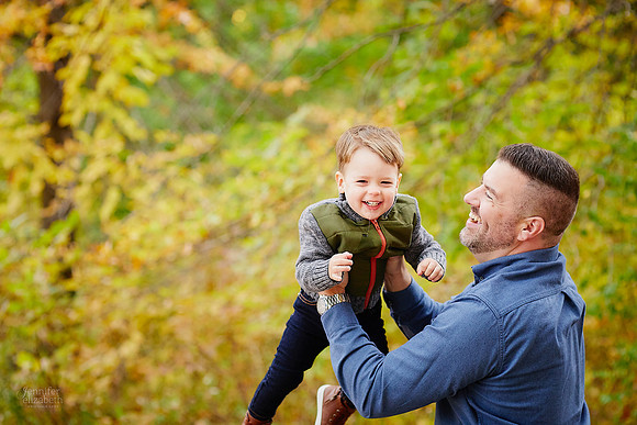 The M Family: Portrait Session at Horseshoe Lake Park in Shaker Heights