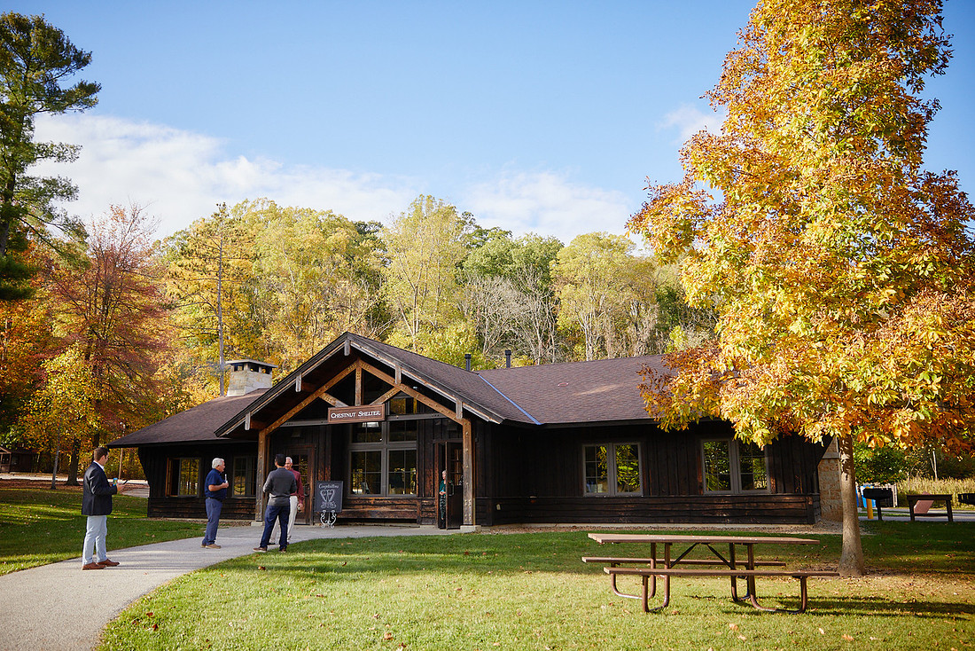 Katie & Tara: Wedding Reception at River Grove Chestnut Shelter in the North Chagrin Reservation
