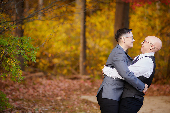 Katie & Tara: Wedding Reception at River Grove Chestnut Shelter in the North Chagrin Reservation
