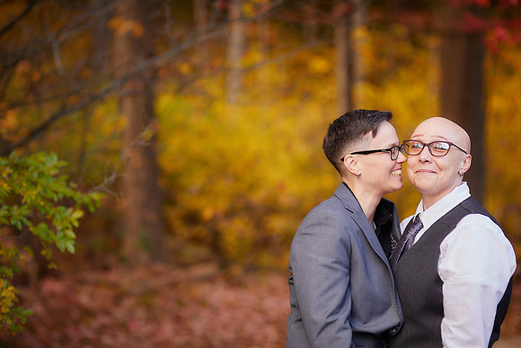 Katie & Tara: Wedding Reception at River Grove Chestnut Shelter in the North Chagrin Reservation