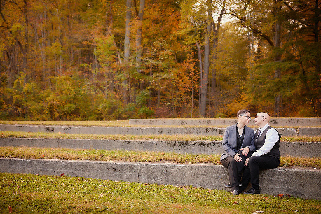 Katie & Tara: Wedding Reception at River Grove Chestnut Shelter in the North Chagrin Reservation