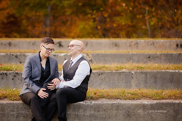 Katie & Tara: Wedding Reception at River Grove Chestnut Shelter in the North Chagrin Reservation
