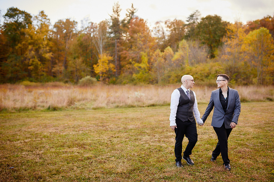 Katie & Tara: Wedding Reception at River Grove Chestnut Shelter in the North Chagrin Reservation