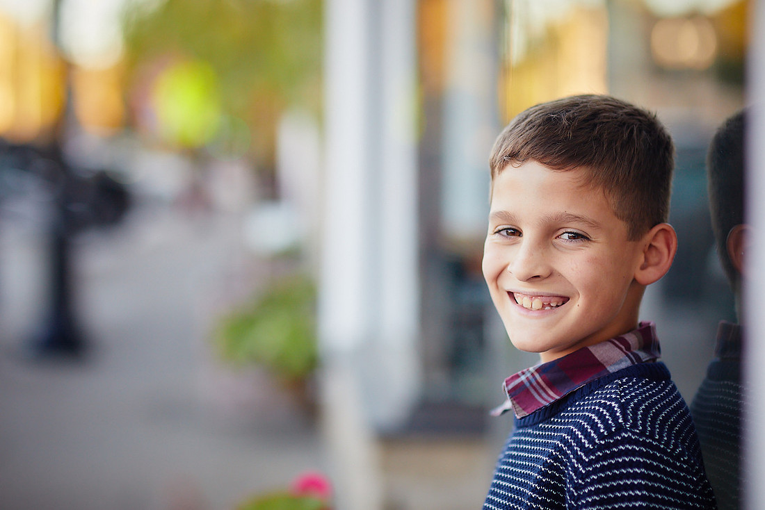 The T Family: Portrait Session in Chagrin Falls