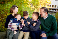 The T Family: Portrait Session in Chagrin Falls