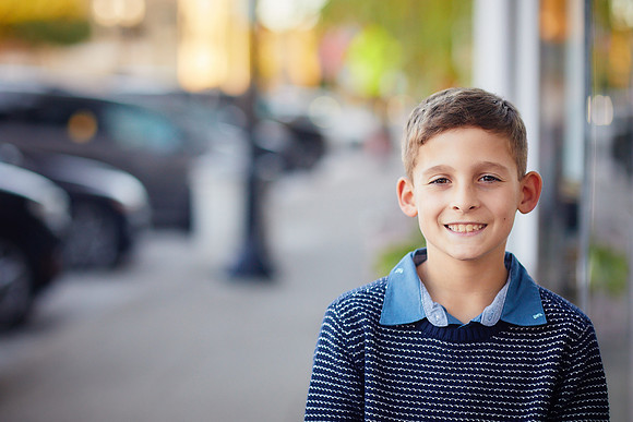 The T Family: Portrait Session in Chagrin Falls