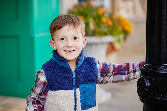The T Family: Portrait Session in Chagrin Falls