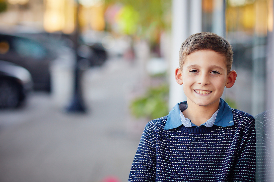The T Family: Portrait Session in Chagrin Falls