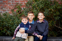 The T Family: Portrait Session in Chagrin Falls