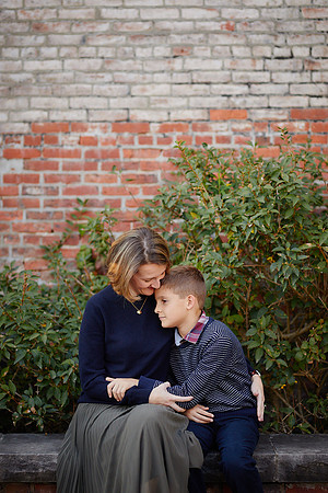 The T Family: Portrait Session in Chagrin Falls
