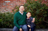 The T Family: Portrait Session in Chagrin Falls