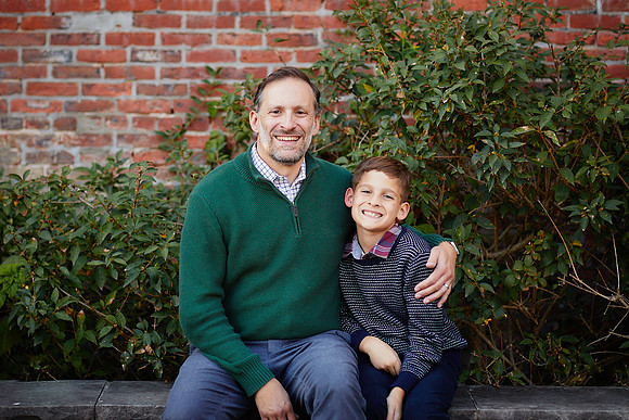 The T Family: Portrait Session in Chagrin Falls