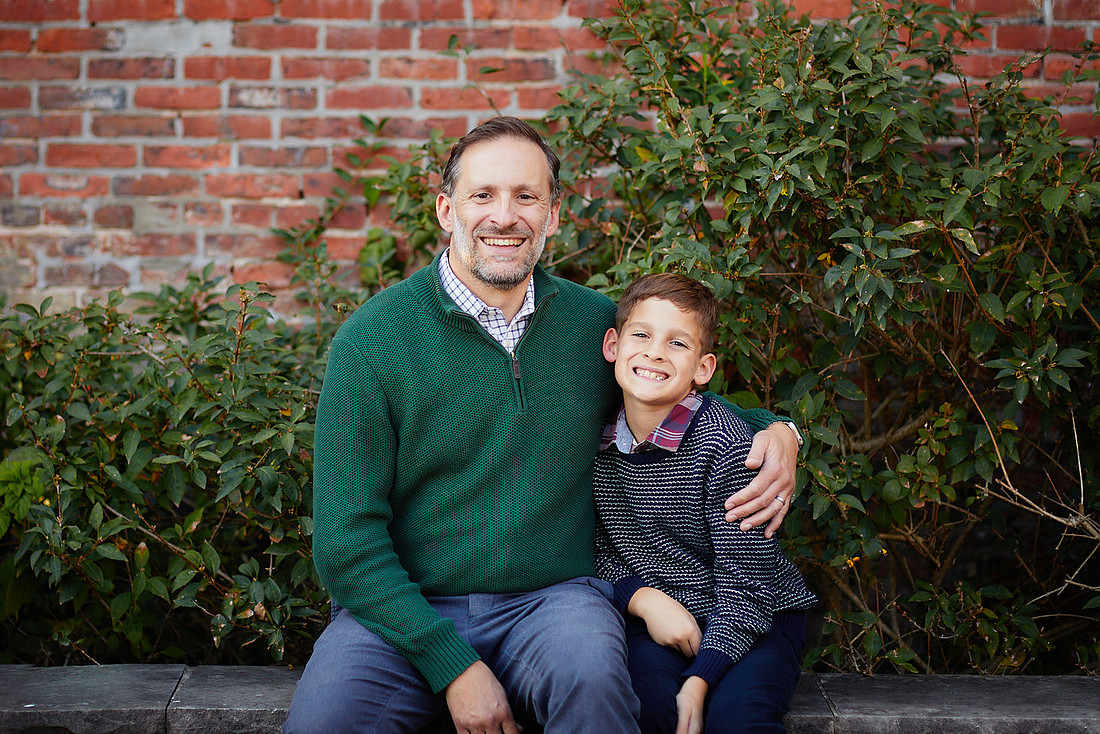 The T Family: Portrait Session in Chagrin Falls