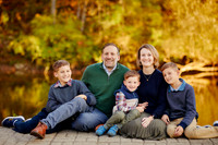 The T Family: Portrait Session in Chagrin Falls