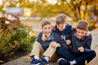 The T Family: Portrait Session in Chagrin Falls