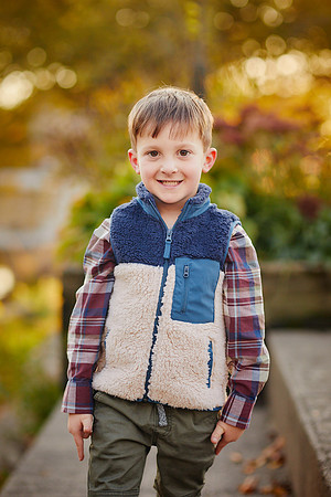 The T Family: Portrait Session in Chagrin Falls