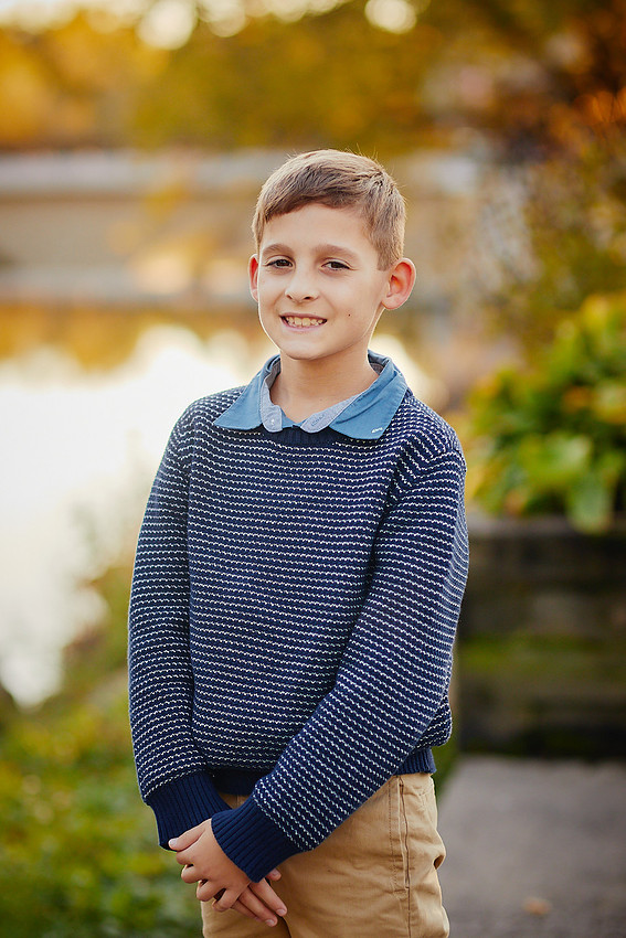 The T Family: Portrait Session in Chagrin Falls
