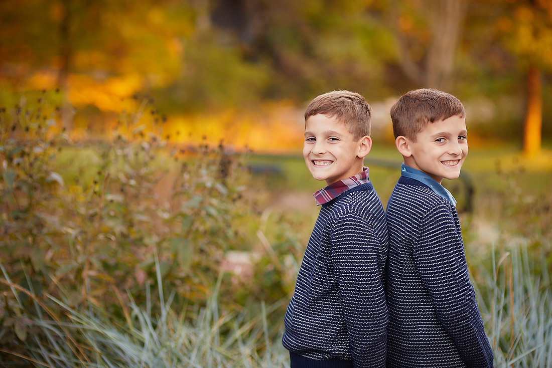 The T Family: Portrait Session in Chagrin Falls