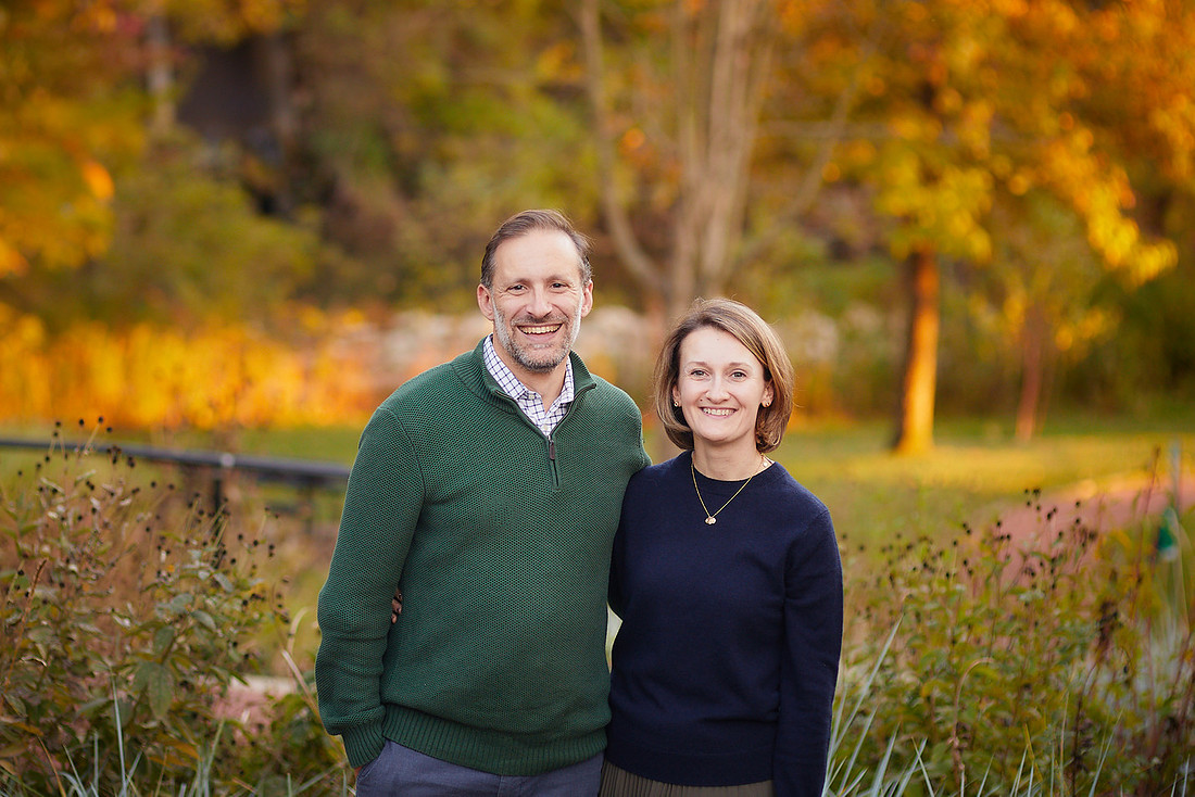 The T Family: Portrait Session in Chagrin Falls