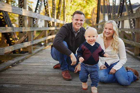 The G Family: Portrait Session in Gates Mills