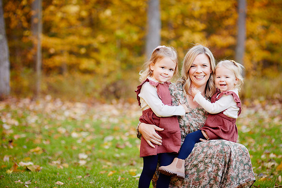 The P Family: Portrait Session at Henry Church Rock in Bentleyville